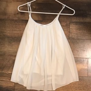 White tank top business casual